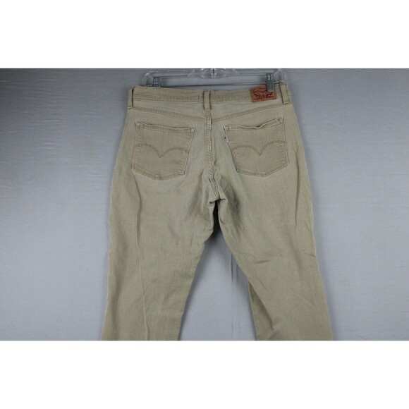 Levi's 311 Shaping Skinny Button Fly Stretch Denim Jeans Beige Size 30 Casual - Picture 6 of 16